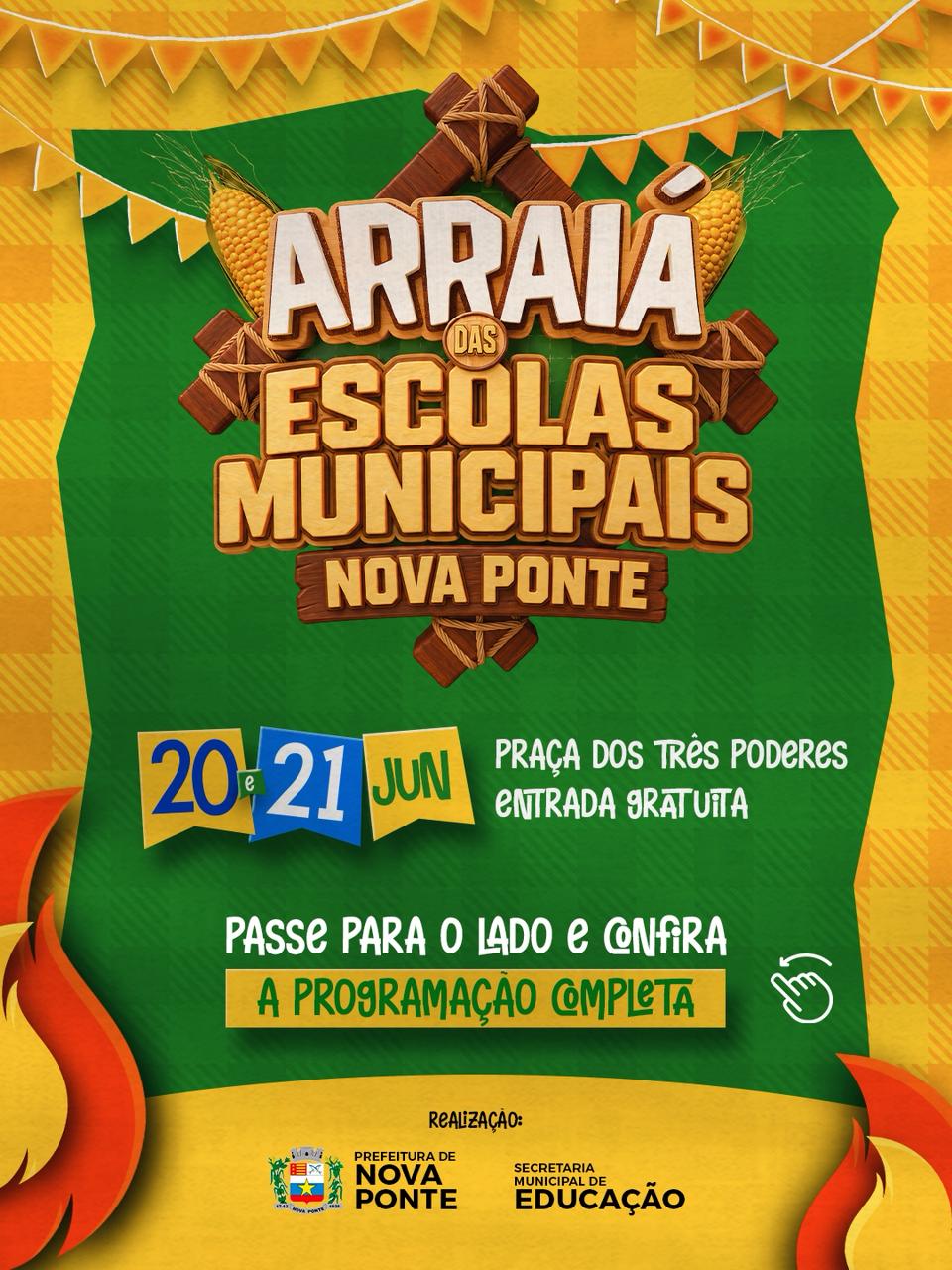 Arraiá das Escolas Municipais divulga programação das quadrilhas